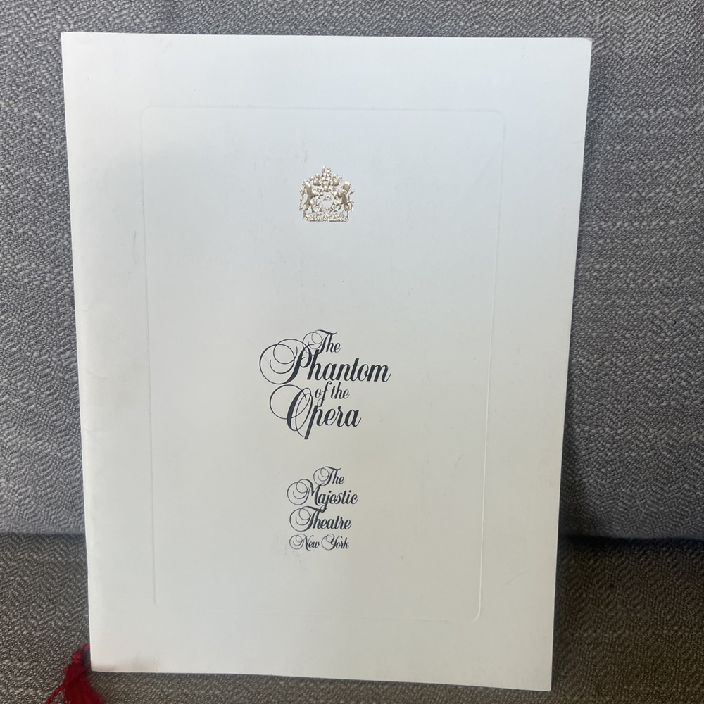 The Phantom of the Opera The Majestic Theatre New York Souvenir Program